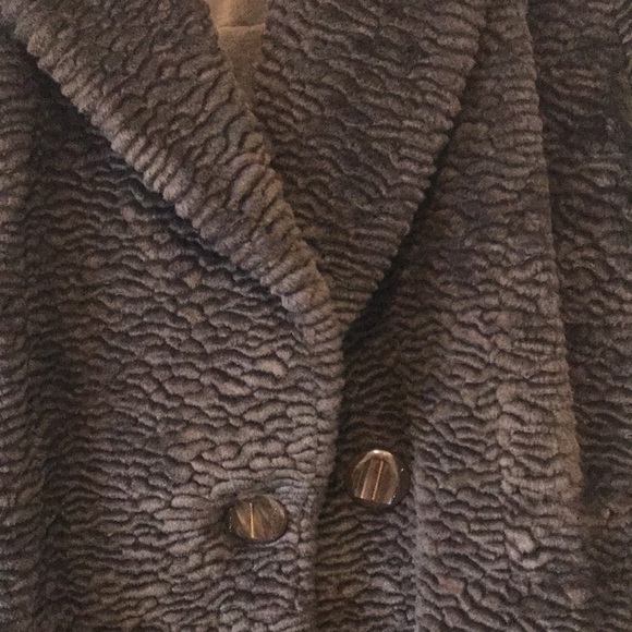 Olympia V-Neck Button Coat - Picture 2 of 4